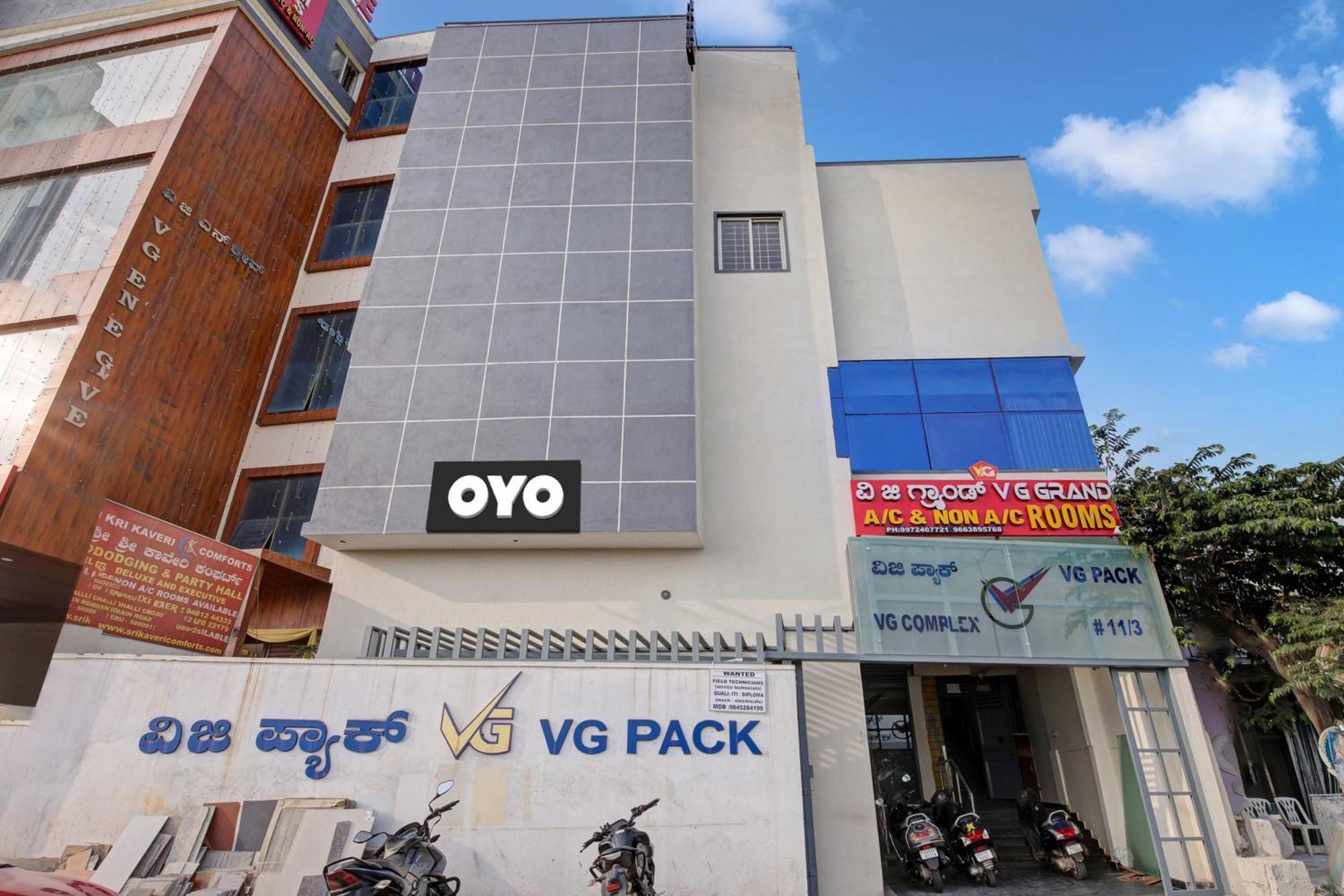 Oyo V G Grand Hotel Bangalore Exterior photo